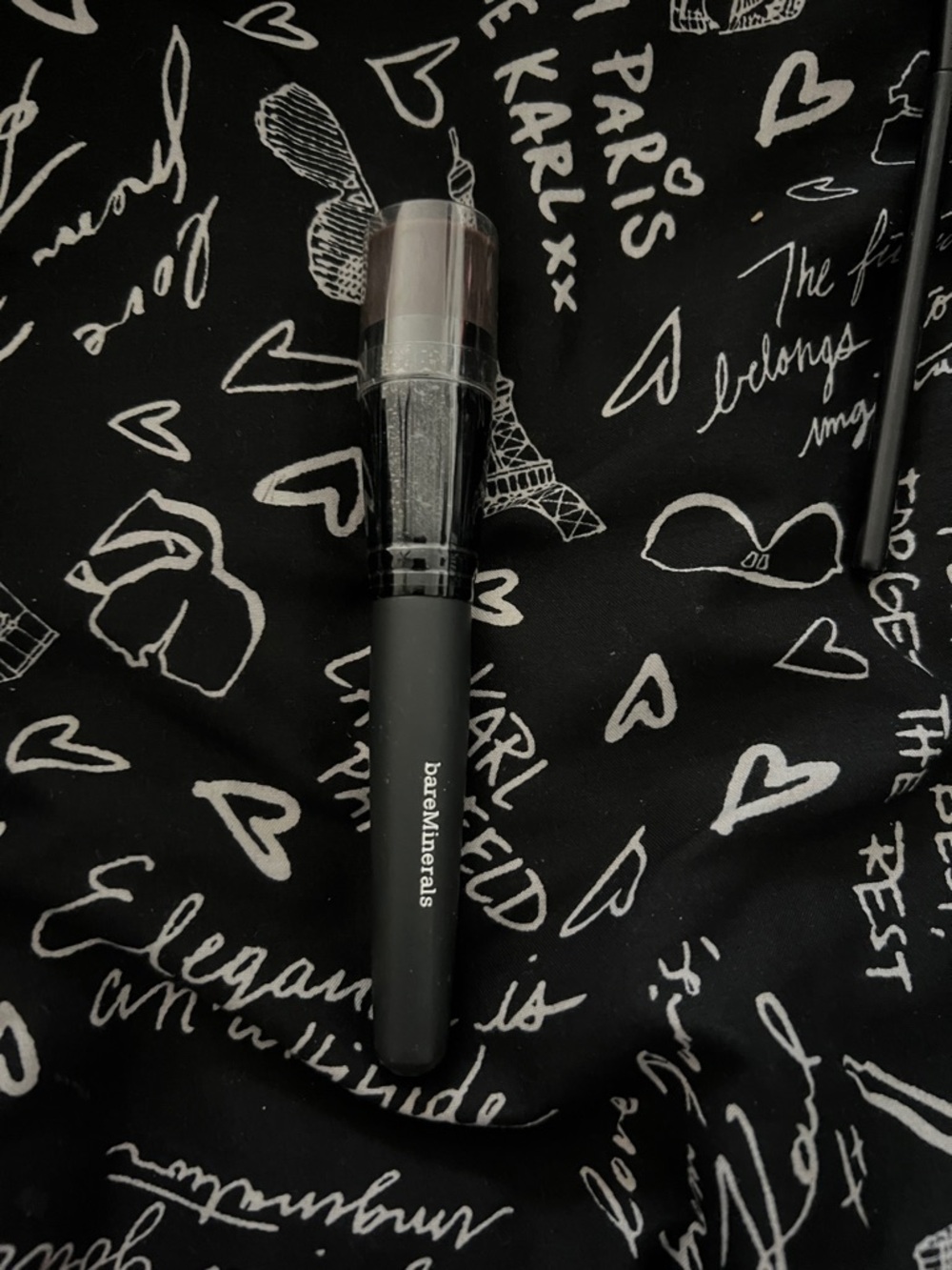 bareMinerals Makeup Brush in Black and Silver